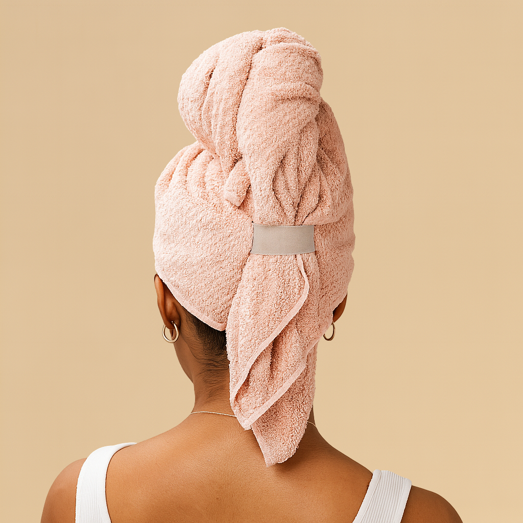 Fleece Quick Dry Hair Towel