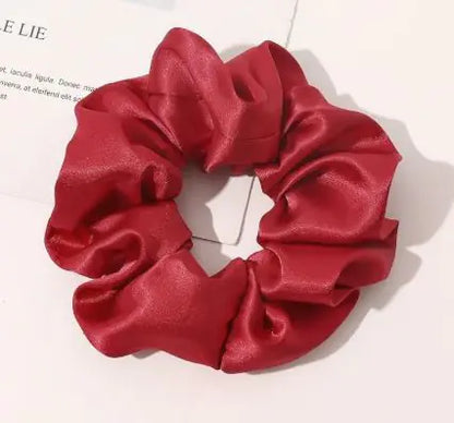 Silk Rubber Band Hair Ties